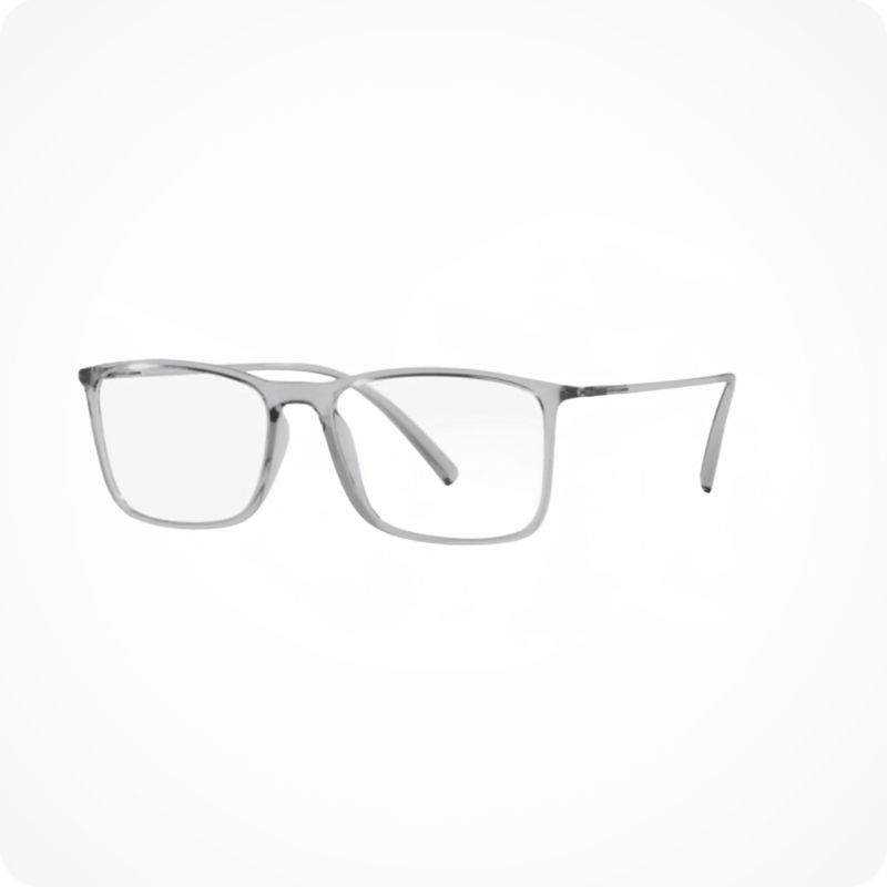 GIORGIO ARMANI Rectangle Style Eyeglasses Frame