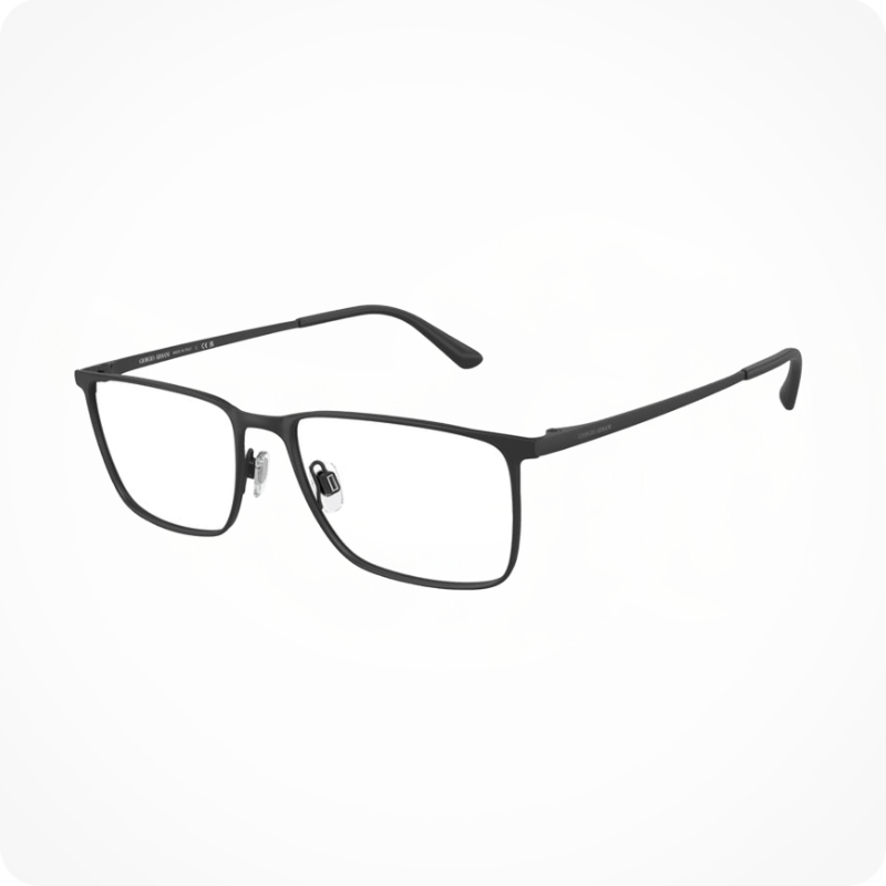 GIORGIO ARMANI Rectangle-Style Eyeglasses Frame