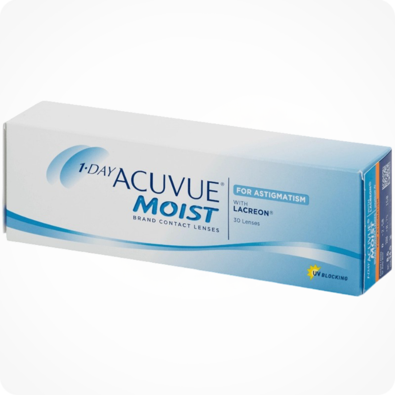 1 Day Acuvue Moist for Astigmatism (30 lenses)