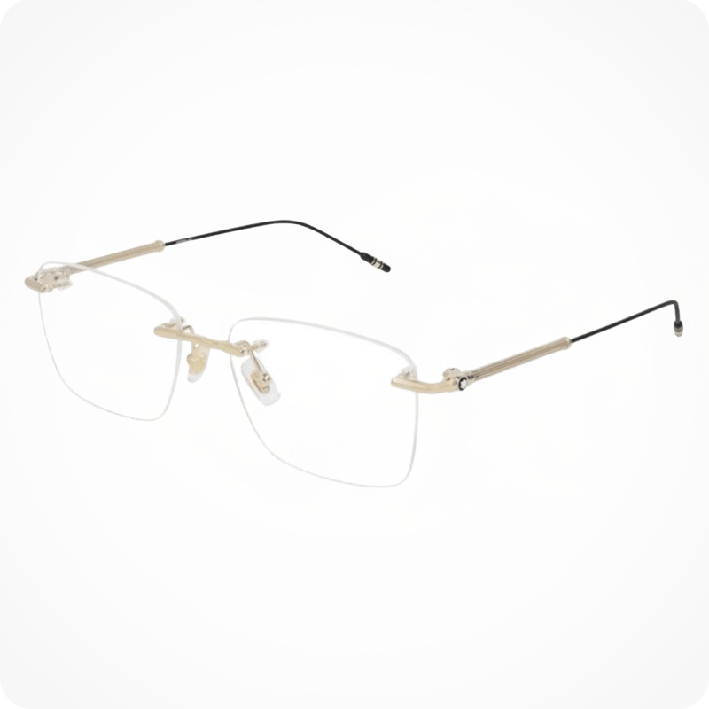 Mont Blanc Rectangle Frame -MB0038O 002 55