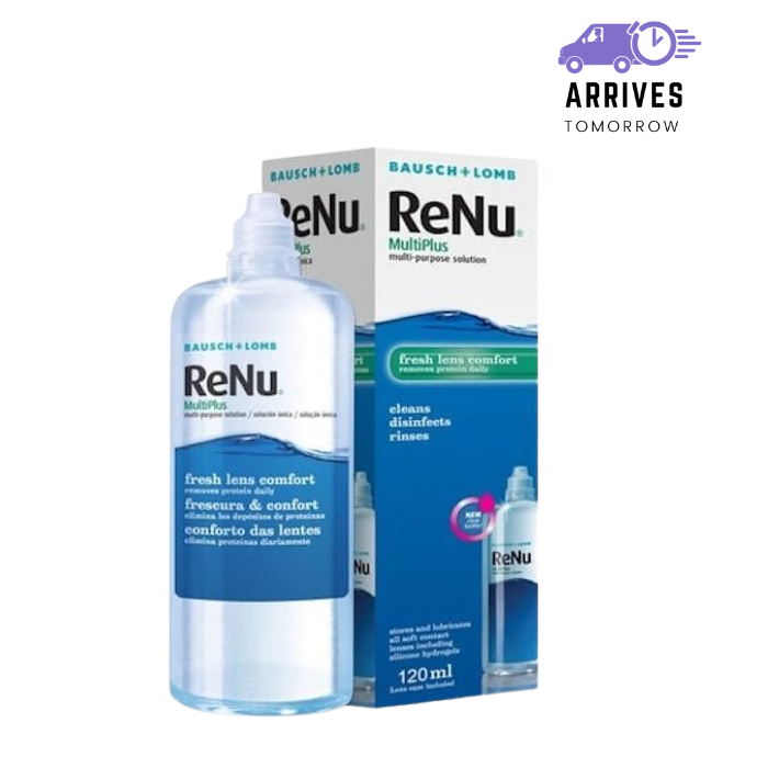 Renu 120ml Multiplus Lens Contact Lens Solution