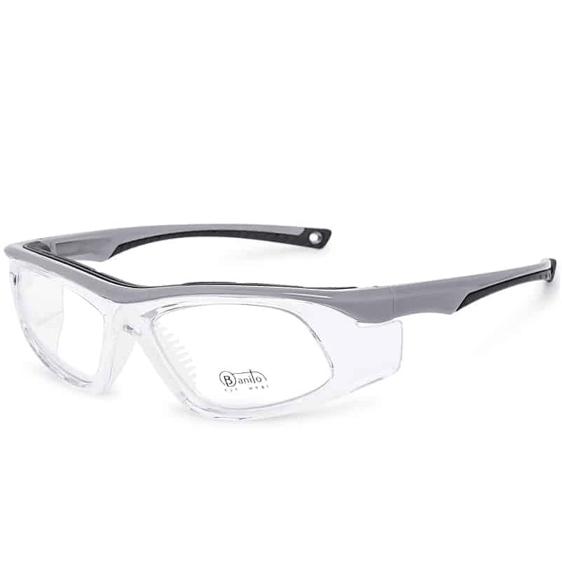 Banito HS666 60-20 Z87+ GREY ANSI Z87.1-2010 Rated Prescription Safety Glasses