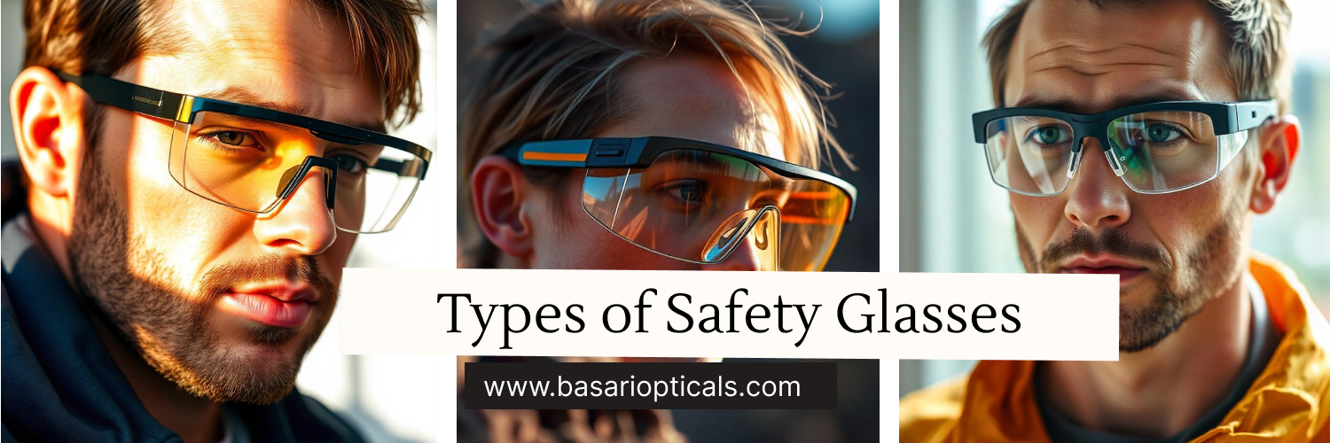 Types of Safety glasses